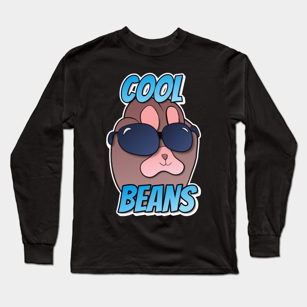 Cool Beans! Long Sleeve T-Shirt by nonbeenarydesigns